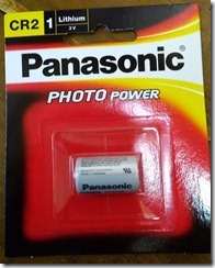 Panasonic CR2 lithium